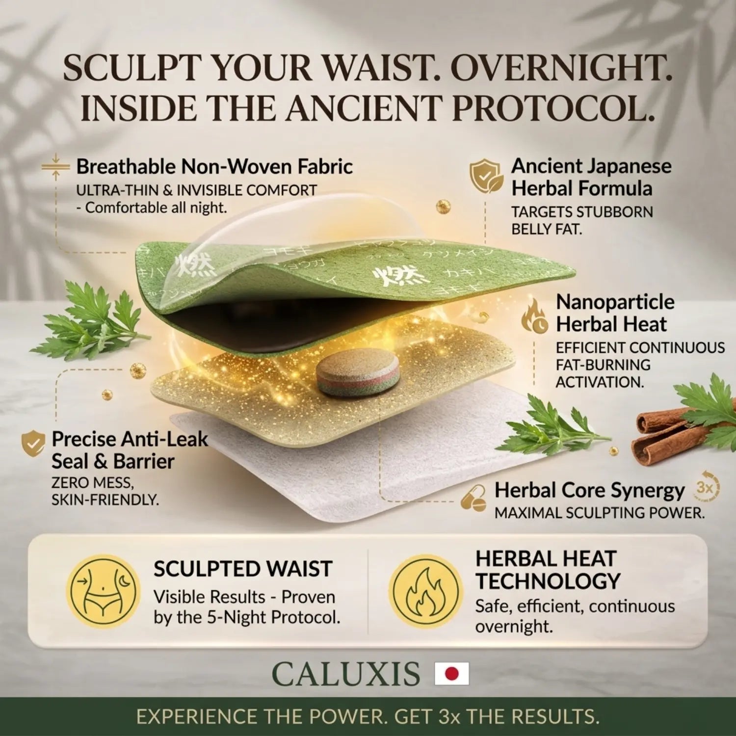 Caluxis™ Japanese Herbal Balance Patch