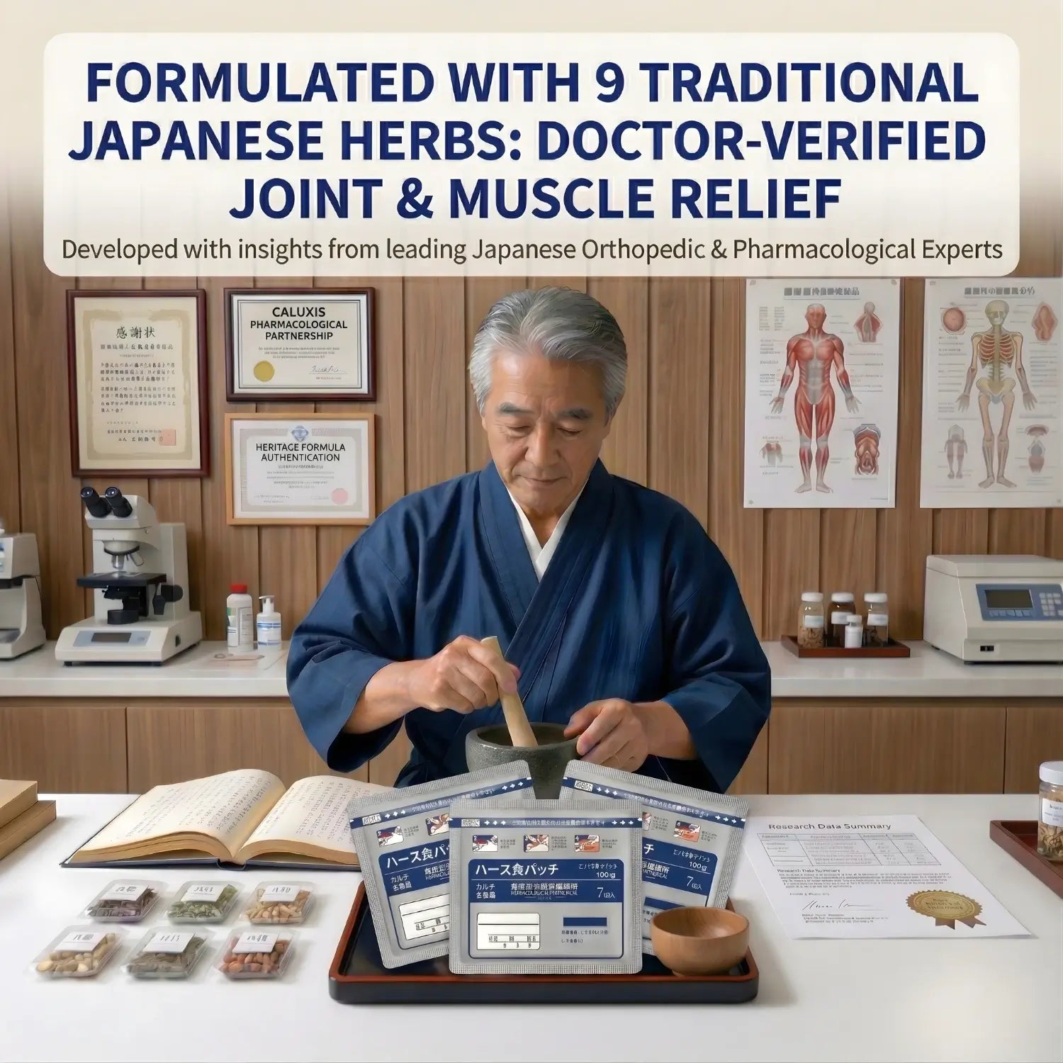 CALUXIS™ Japanese 9-Herb Relief Patch