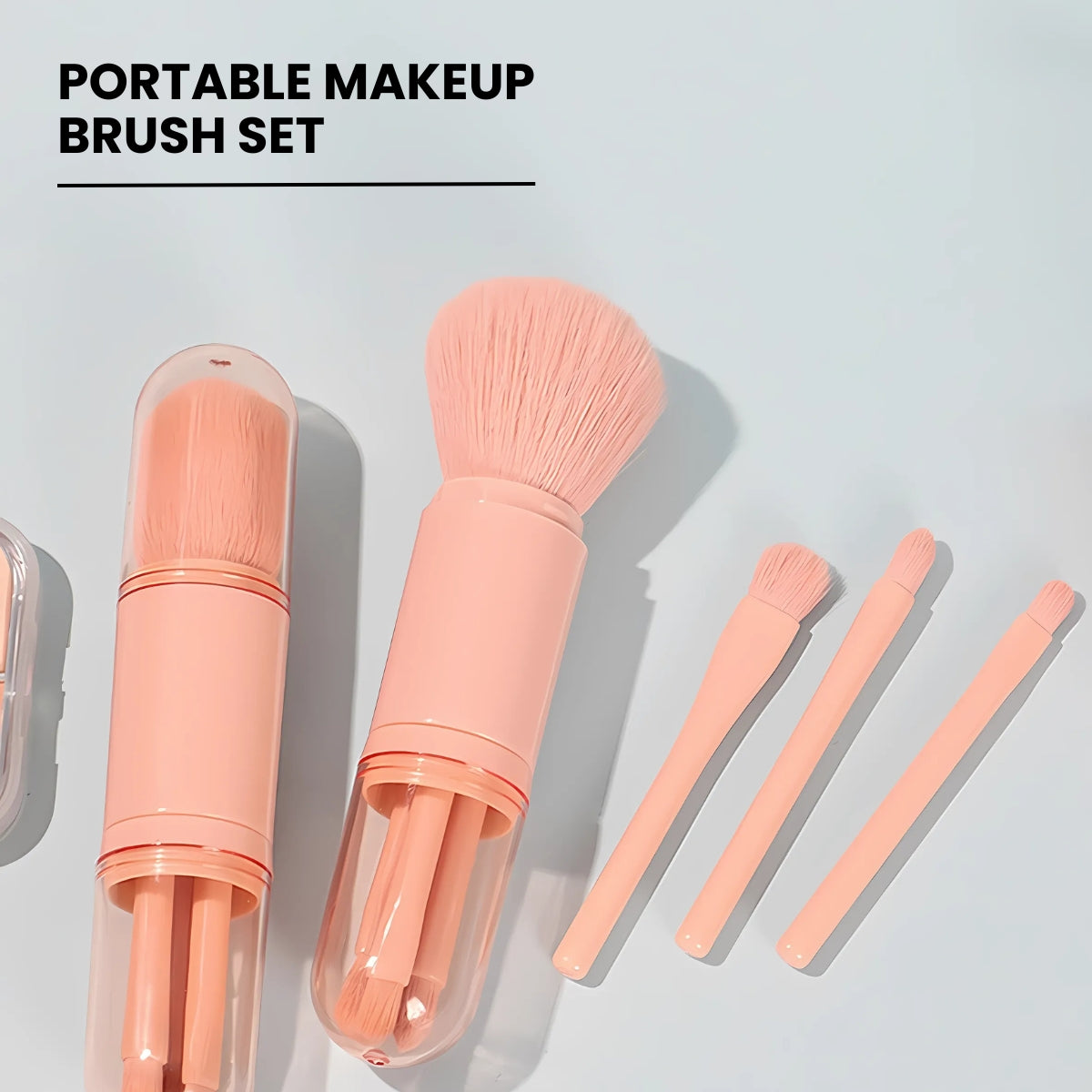 Portable Makeup Brush Set