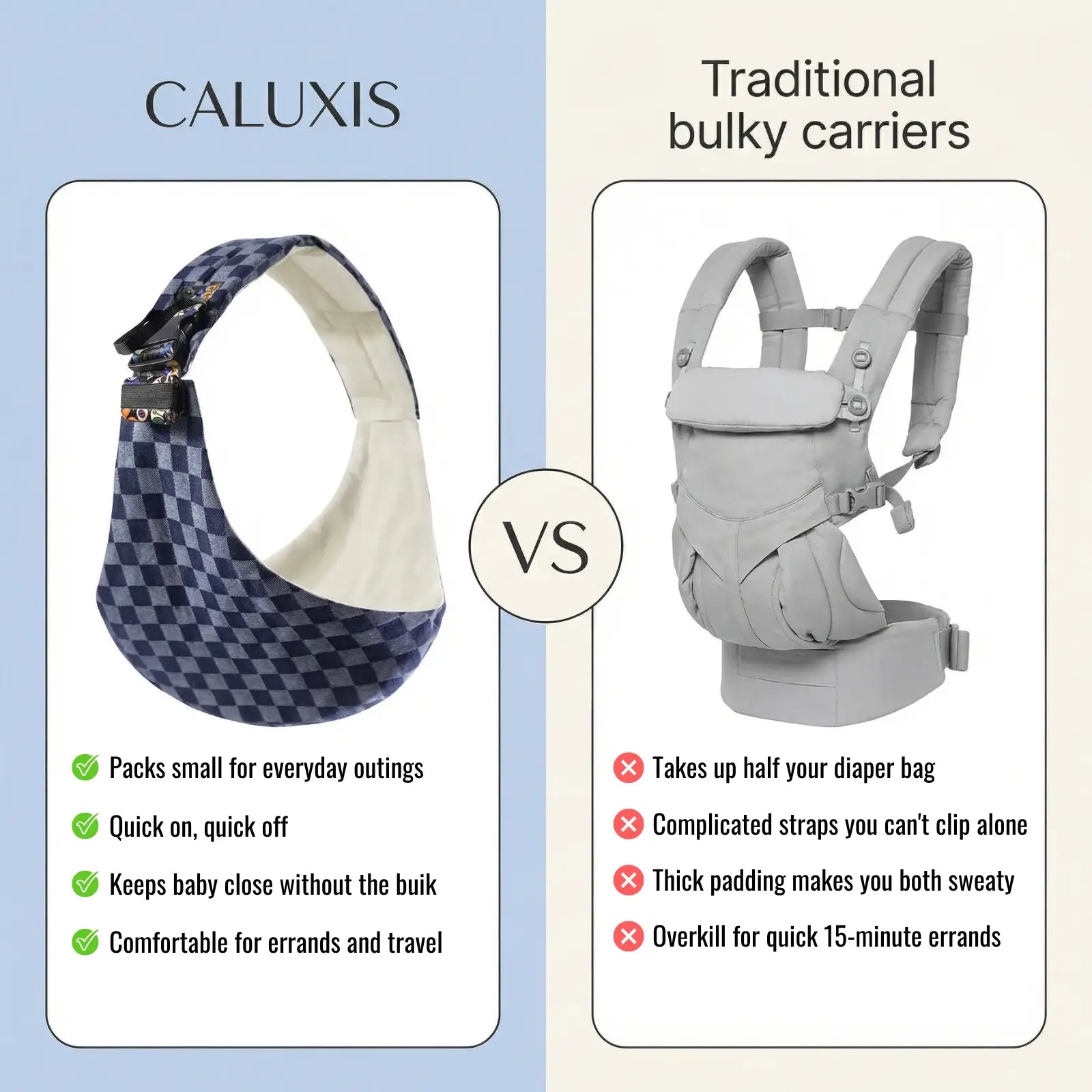 Caluxis™ Snug Carry